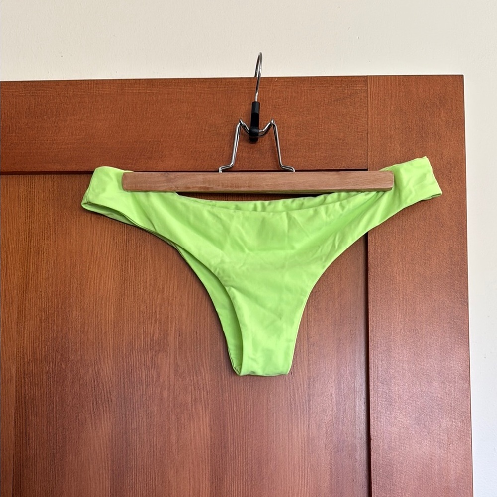 Kulani Kinis Cheeky Green Bikini Bottoms